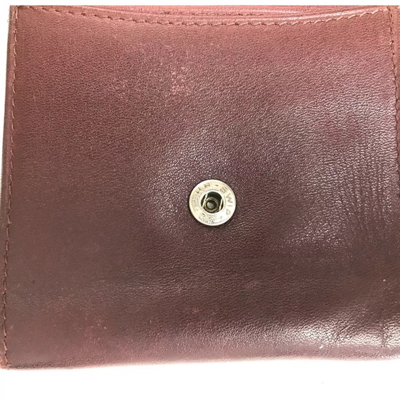 Cartier mast line Coin Purse wallet Bordeaux - Picture 11 of 12